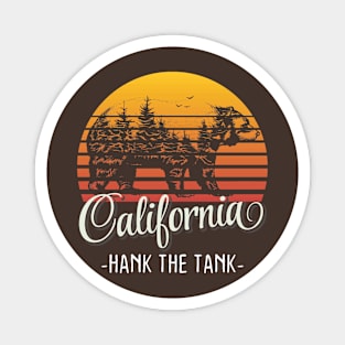 Save Hank The Tank, Hank The Tank  California Magnet